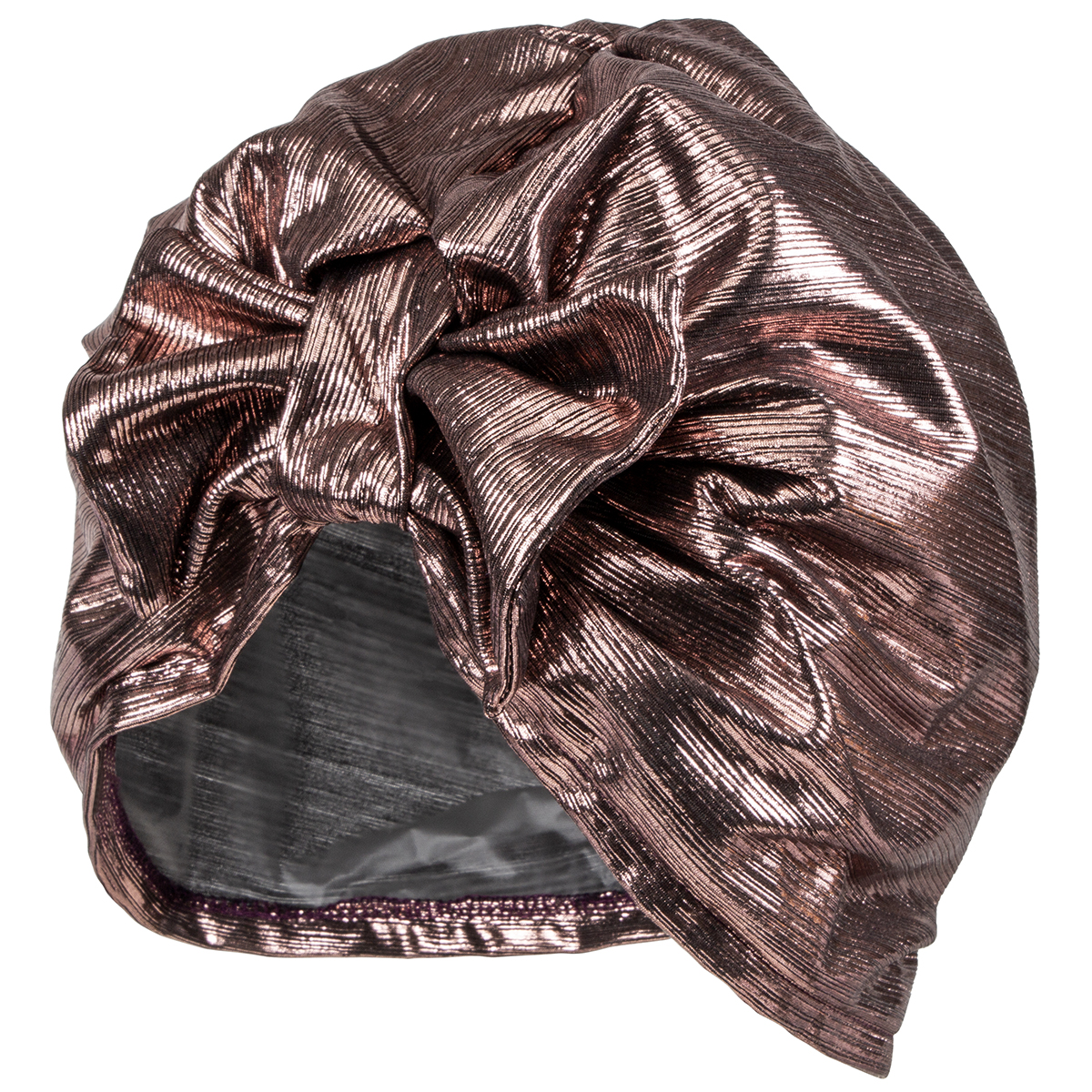 SP-109 Shower Turban - Rose Lame