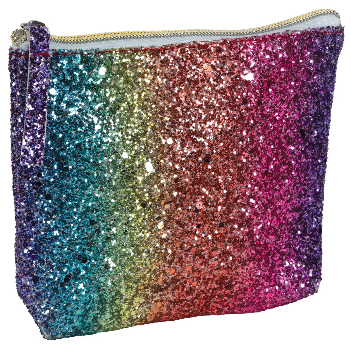 TC-75 Travel Cosmetics Bag - Rainbow Glitter